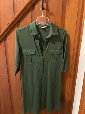 Persifor dress in soft green